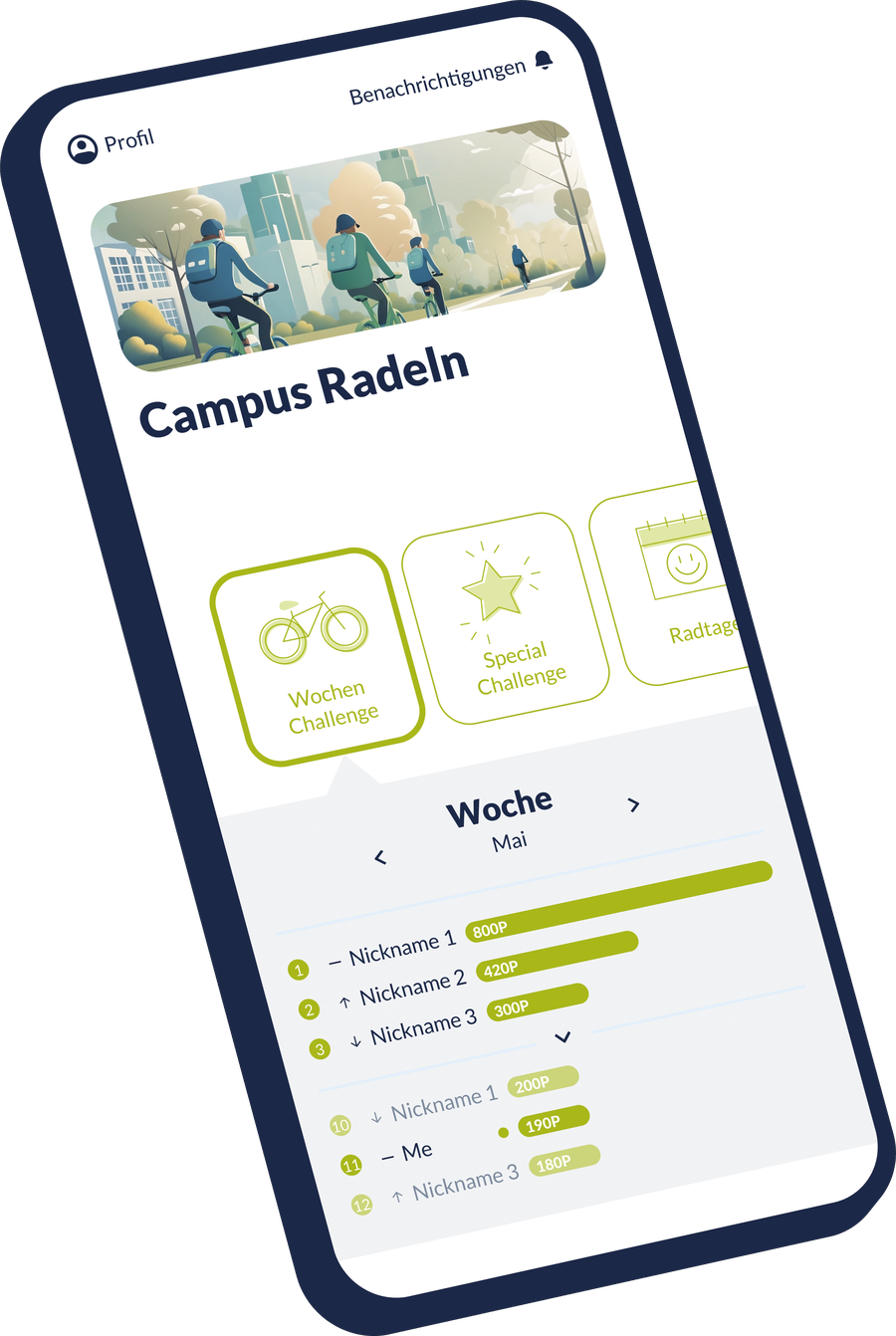 Bike Citizens App – Campus Radeln Screenshot